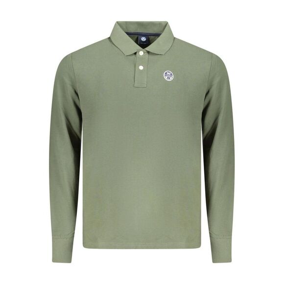 North Sails Green Cotton Polo Men's Shirt - Picture 1 of 2